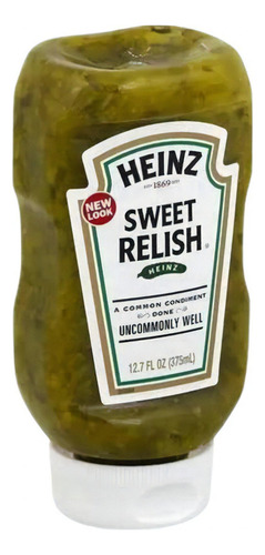 Aderezo Sweet Relish Heinz 375gr. Origen Usa Pack X6