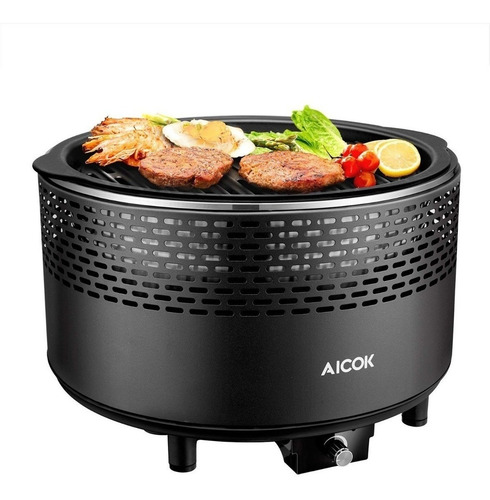 Parrillero Barbacoa A Carbón Aicok Portátil - Ferrejido