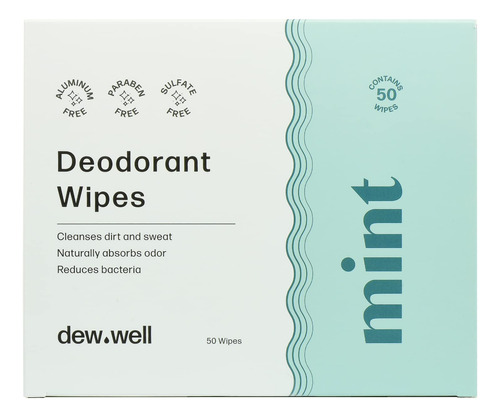 Dew Well - Toallitas Desodorantes Refrescantes - Un Nuevo Co