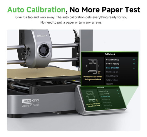 Impresora 3d Creality Ender-3 V3 600 Mm/s Impresión Rápida