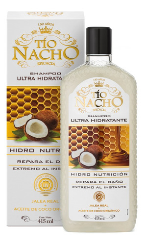 Shampoo Tío Nacho Ultrahidratante X 415 Ml