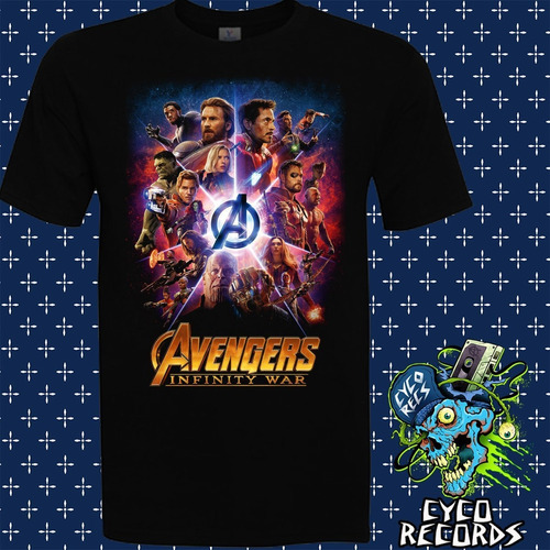 Avengers - Infinity War - Peliculas De Culto - Polera- Cyco 