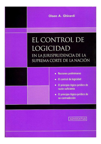 El Control De Logicidad - Ghirardi, Olsen A