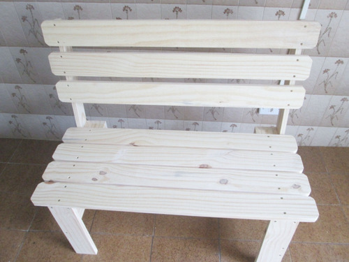 Banco Madeira Lixada, Pallet Com Encosto - Euca P/ Jardim, Churrasqueira, Sala, Varanda Com Estilo E Sustentabilidade