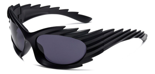 Lentes De Sol Spike Envolventes Futuristas Cyberpunk Estuche