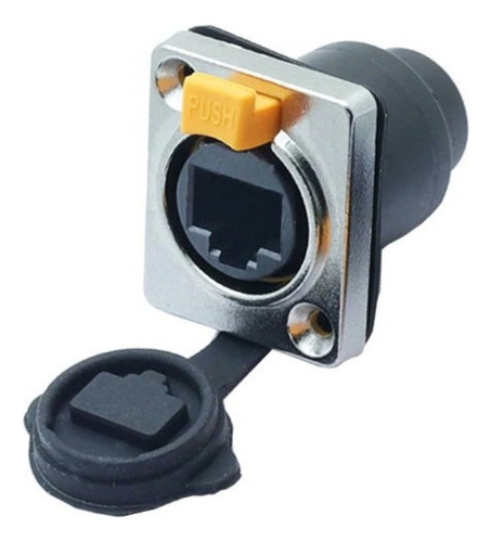 Kit 20 Conector Ethernet Rj45 Keystone Emenda Tomada Rack
