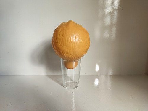Cabeça Boneca Antiga De Plástico (Usado)