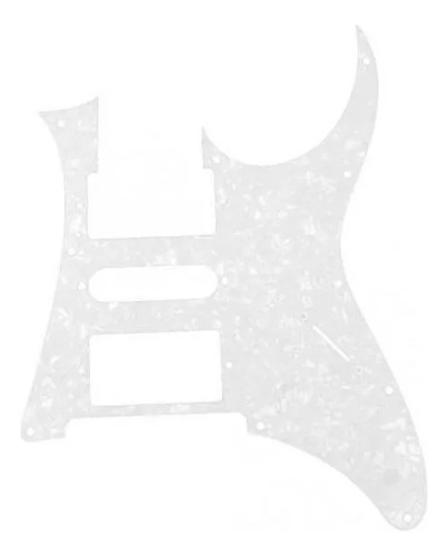 2x Branco Pérola Guitarra Pickguard Para Ibanez Rg550 Ou