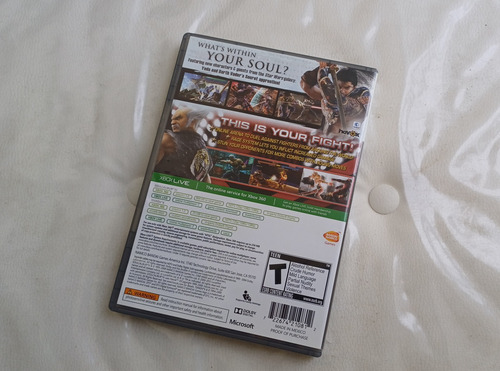 Jogo Soul Calibur 4 / Tekken 6 Double Pack Bundle Xbox 360 (Usado)