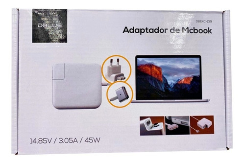 Cargador Notebook Compatible Con Macbook/dbekc-139