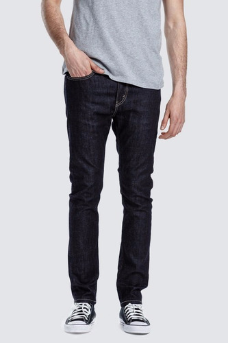 Imagen 5 de 6 de Jean Levis 510 Azul Osc. Y Pre La Skinny Ajustado Dos Colres