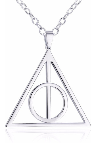 Collar Dije Harry Potter Plata .925 Reliquias De La Muerte