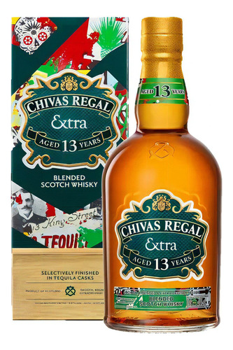 Chivas Regal Extra Tequila 13 Años whisky blended scotch 750ml