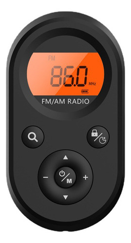 Radio Portátil Recargable De Bolsillo Mini Am Fm Para Exteri