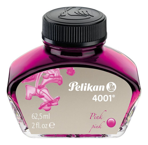 Tinta Caneta Tinteiro Pelikan 4001 62,5ml Pink
