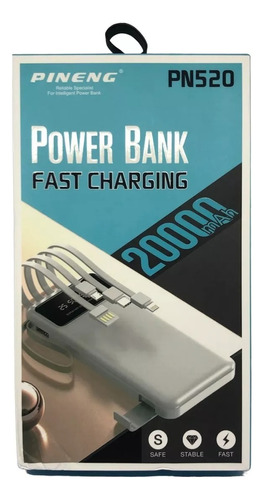 Cargador Power Bank Portatil 20000 Mah Pineng Modelos