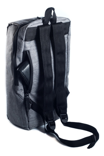 Set Mate Steel + Bombilla + Yerbero + Mochila Matera Grey