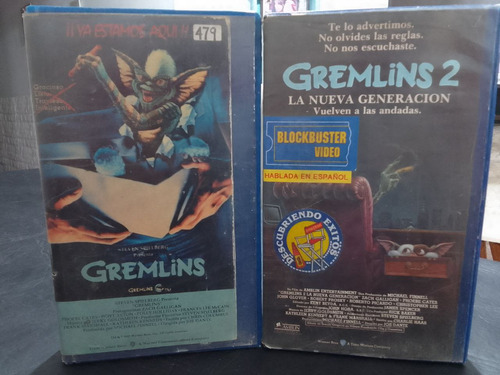 Gremlins-coleccion-joe Dante-vhs-1980
