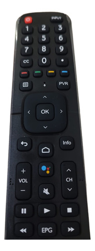 Control Remoto Bgh Original Erf2m60b Comando De Voz Negro