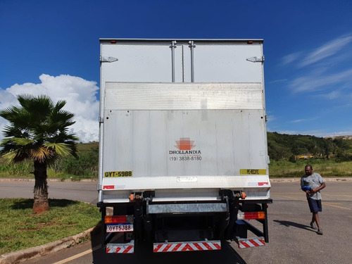 Ford 1319 Ano 2014/2014 Baú Caminhão Toco Baú Com Rampa