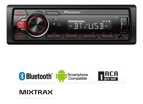 Radio De Auto Pioneer Mvh S215bt Con Usb Y Bluetooth