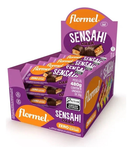 Chocolate Sensah Dark Flormel- 480g