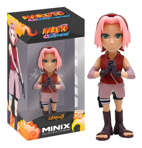 Minix Naruto Shippuden Figuras De Vinilo Naruto O Sakura