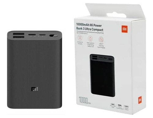 Cargador Xiaomi Mi Power Bank 3 Ultra Compact 10000mah