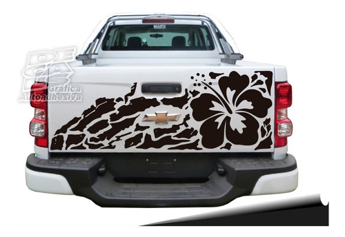 Calco Chevrolet S10 2013 - 2019 Flower Flor Porton