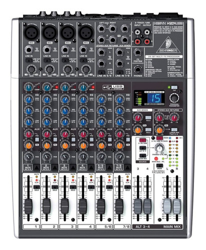 Consola De Sonido Behringer Xenyx X1204 Usb Mixer Audio