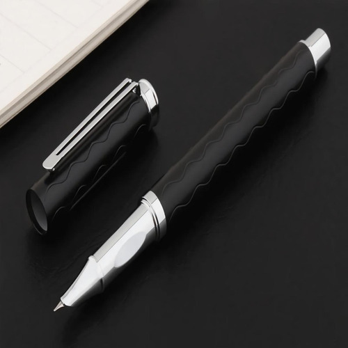 Pluma Fuente, Mxtsb-003, 1pza, 0.38mm, 4mm, Negro, 1 Tinta M Tinta Azul Exterior Botella
