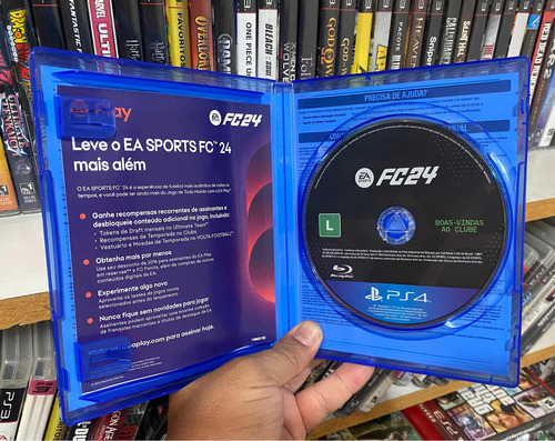 Fc 24 Dublado Brasil,novinho E Completo Ps4 Original Fisica! (Usado)
