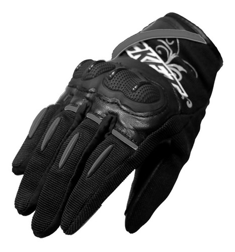 Guantes Moto Mujer Joe Rocket Super Moto 2.0 Negros