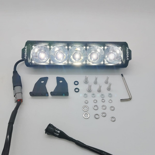 Barra Led Aurora D6 Ultra Spot Doble Color 12 Pul Atv Can Am