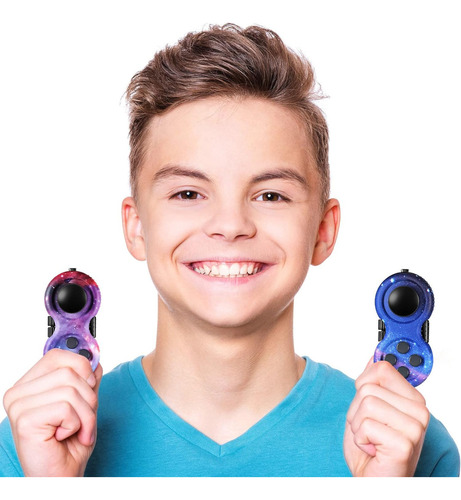 Cc Fidget Pad Joystick Antiestres Y Tiempo Libre 2 Piezas.