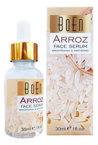 Serum De Arroz Facial Boen Suero Aclarate Y Antiedad 30ml Momento De Aplicación Día/noche Tipo De Piel Todo Tipo De Piel