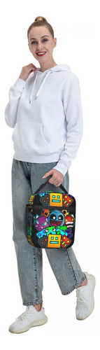 Bolsas Aislantes Geometry Cube Gaming Dash Old School