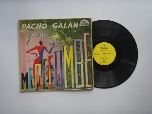 Pacho Galan Orquesta Y Su Merecumbe Lp Vinilo Colombia 1958 (Usado)