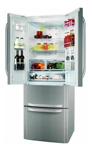 Heladera Ariston No Frost E4dx Inoxidable Freezer Abajo 470l