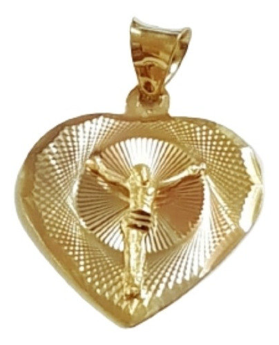 Medalla Oro 14k Imagen De Cristo 