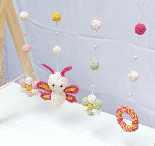 Gimnasio Montessori/ Pink / Regalo Para Recién Nacido/ Juego