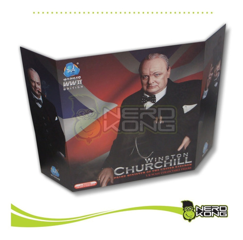 Diorama Winston Churchill Did P/ Hot Toys 1/6 Nerdkong