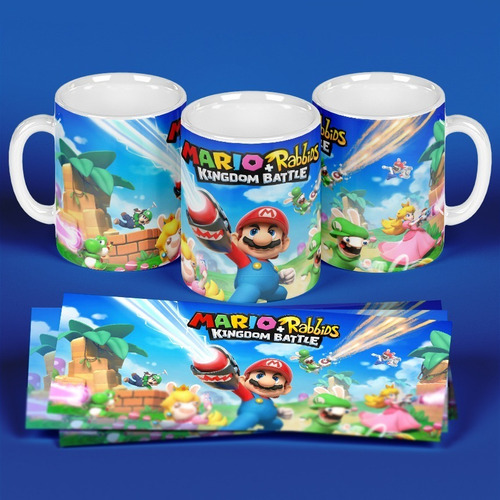 Tazón 11oz - Super Mario Rabbios Kingoom Battle