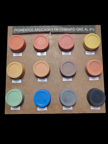 Pigmento Color Integral Adobe P/ Concreto Y Morteros 1kg