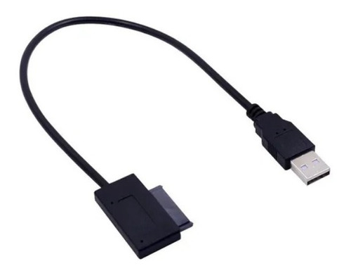 Cabo Adaptador Usb 2.0 Mini Sata Notebook Leitor Cd Dvd