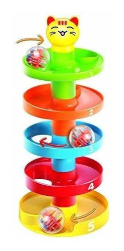 Cool Toys Torre De Juegos En Espiral Para Dejar Caer Pelota