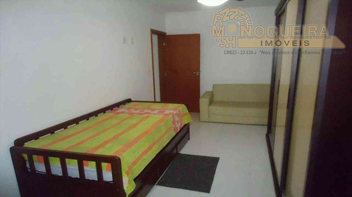 Apartamento Na Praia Grande Tupi 109 M2 Com Varand - 3885