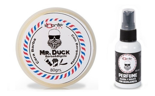 Cera De Bergamota Para Barba 80gr + Perfume 60ml