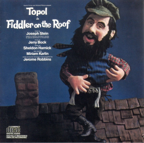 Topol  Fiddler On The Roof  Cd Imp Usa Nvo Sellado 