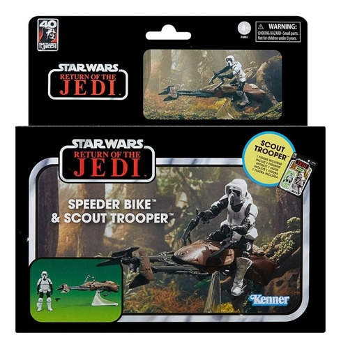 Star Wars Vintage Collection Speeder Bike & Scout Trooper